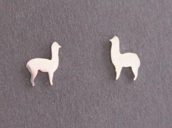 Cute Alpaca Silver Jewelry Earrings Purely Alpaca