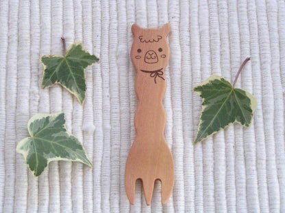 Cute Alpaca Snack Fork Purely Alpaca