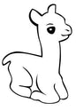 Cute Alpaca Window Stickers Purely Alpaca