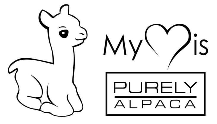 Cute Alpaca Window Stickers Purely Alpaca