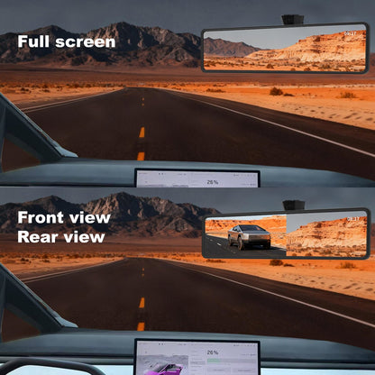 Cybertruck 11.26" Streaming Rearview Mirror | 2K Dual Dashcam & 105° Expanded Vision Tesery Official Store