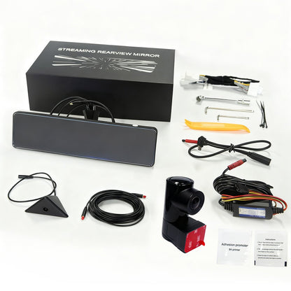 Cybertruck 11.26" Streaming Rearview Mirror | 2K Dual Dashcam & 105° Expanded Vision Tesery Official Store