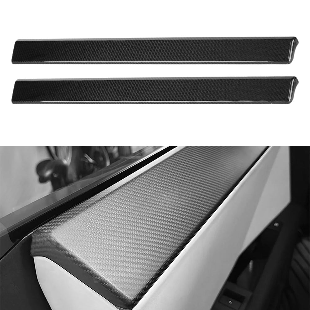 Cybertruck Carbon Fiber Door Panel Covers 4 Packs Tesery Official Store