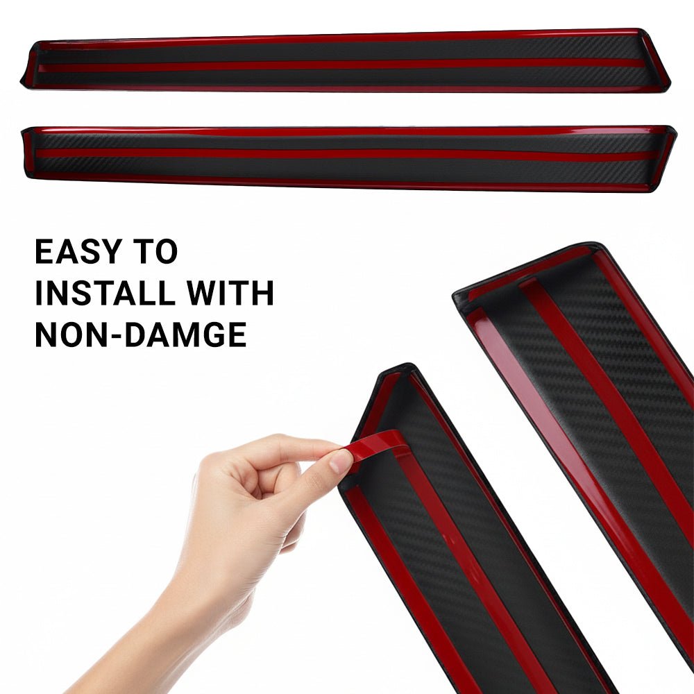 Cybertruck Carbon Fiber Door Panel Covers 4 Packs Tesery Official Store