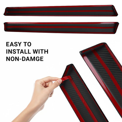 Cybertruck Carbon Fiber Door Panel Covers 4 Packs Tesery Official Store