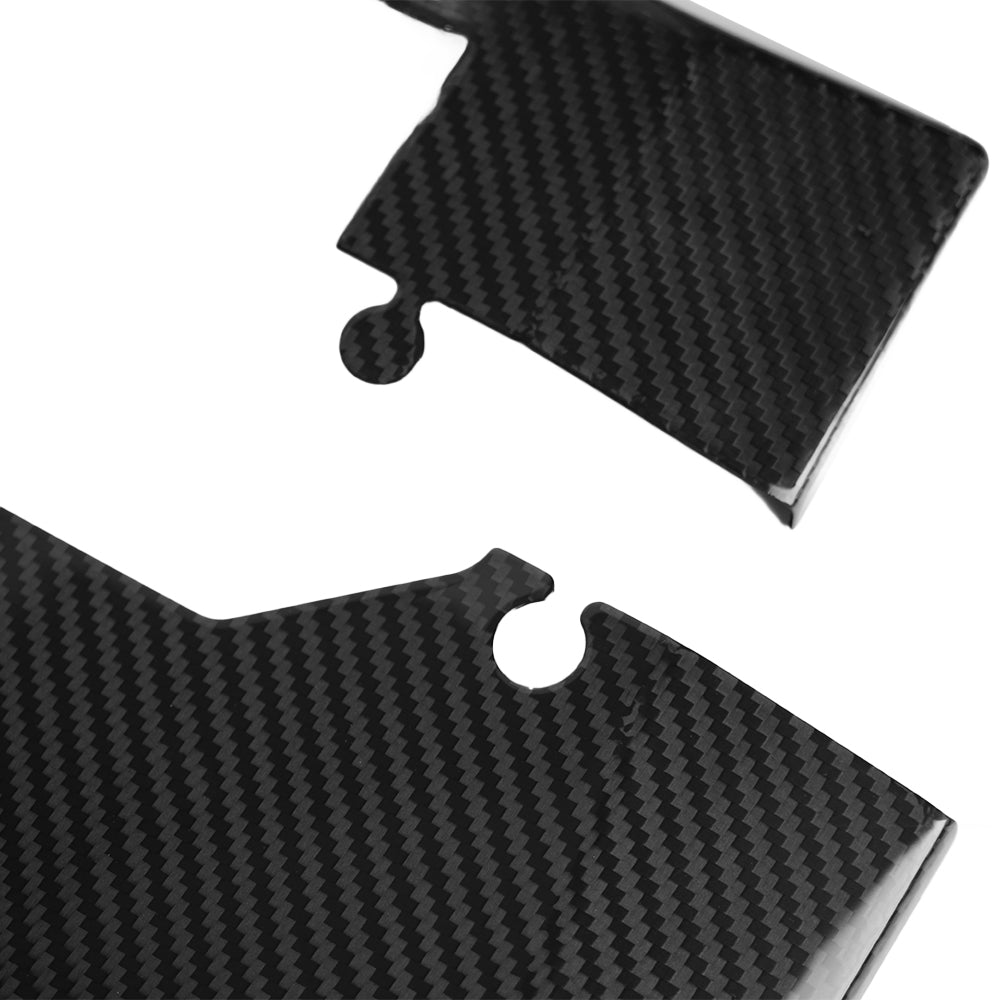 Cybertruck Display Back Overlay | Real Dry Carbon Fiber Center Screen Cover Tesery Official Store