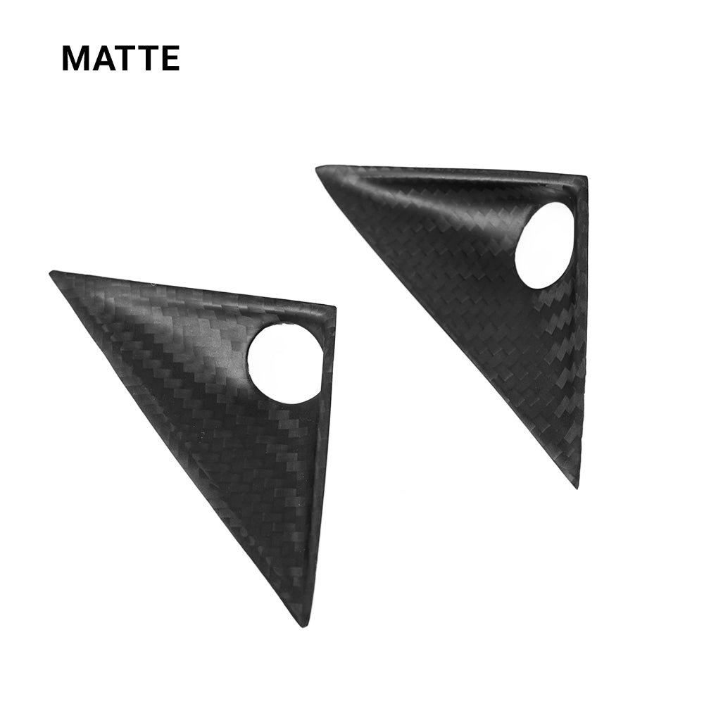 Cybertruck Front Fender Camera Applique Overlays | Real Carbon Fiber (1 Pair) Tesery Official Store