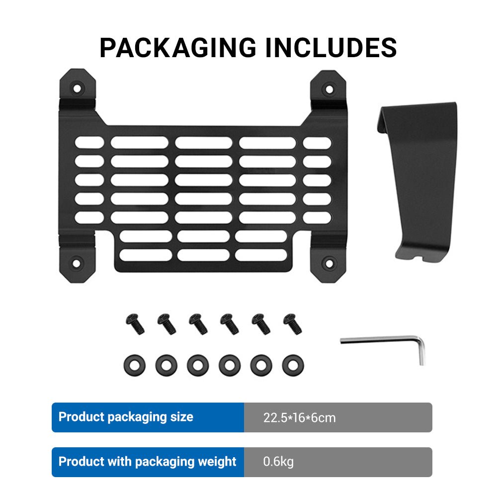 Cybertruck Front License Plate Holder | No-Drill, Anti-Theft Mounting Kit Tesery Official Store