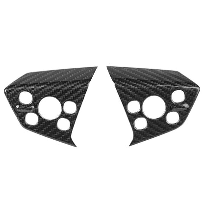 Cybertruck Steering Wheel Voice Control Trim | Glossy/Matte Real Carbon Fiber Tesery Official Store