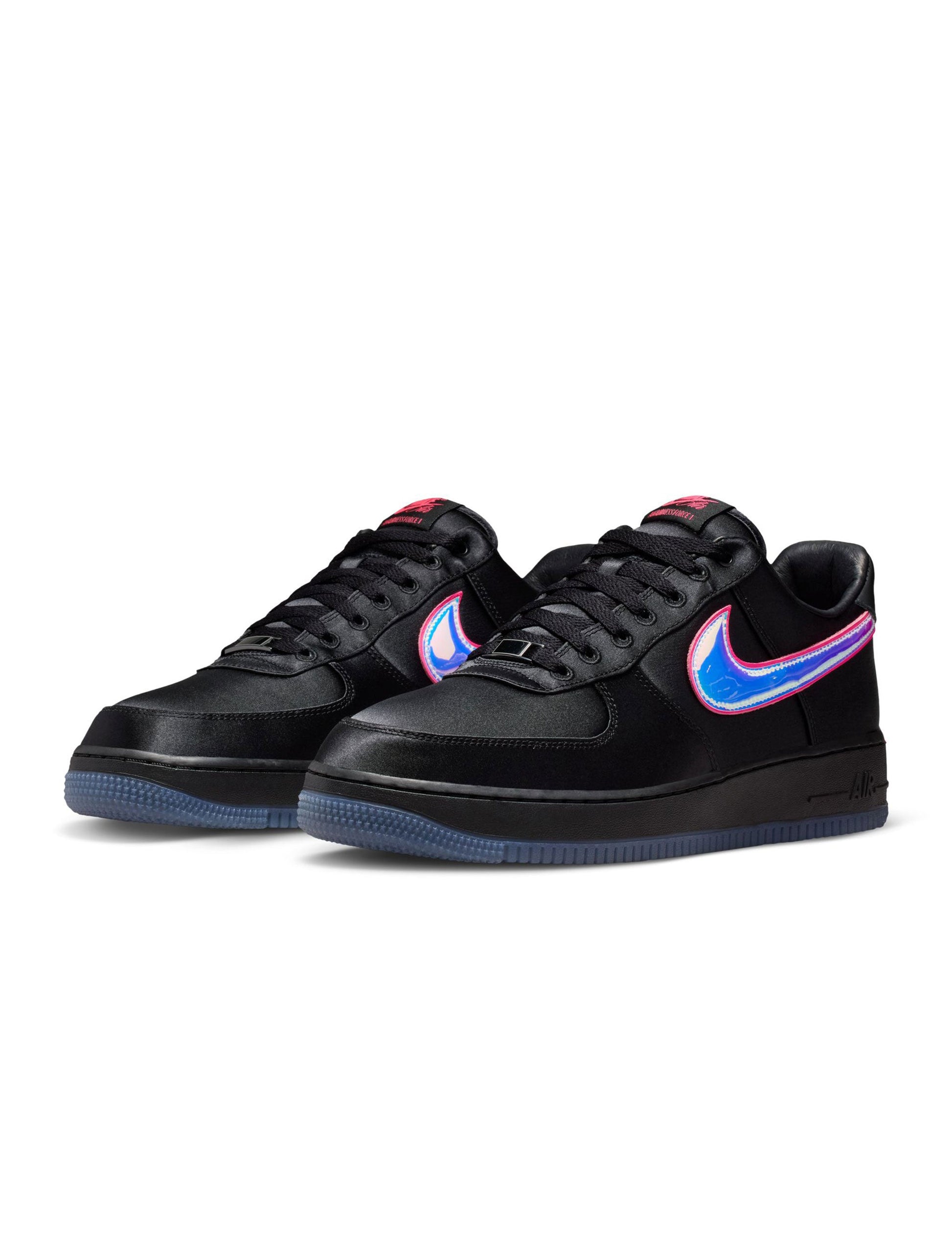 Nike Men's Air Force 1 Breast Cancer Awareness - Black/Hyper Pink Denim Exchange