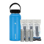 Alkaline Water Bottle 32 Oz - Insulated Water Bottle That Creates 9.5 Ph Alkaline Water