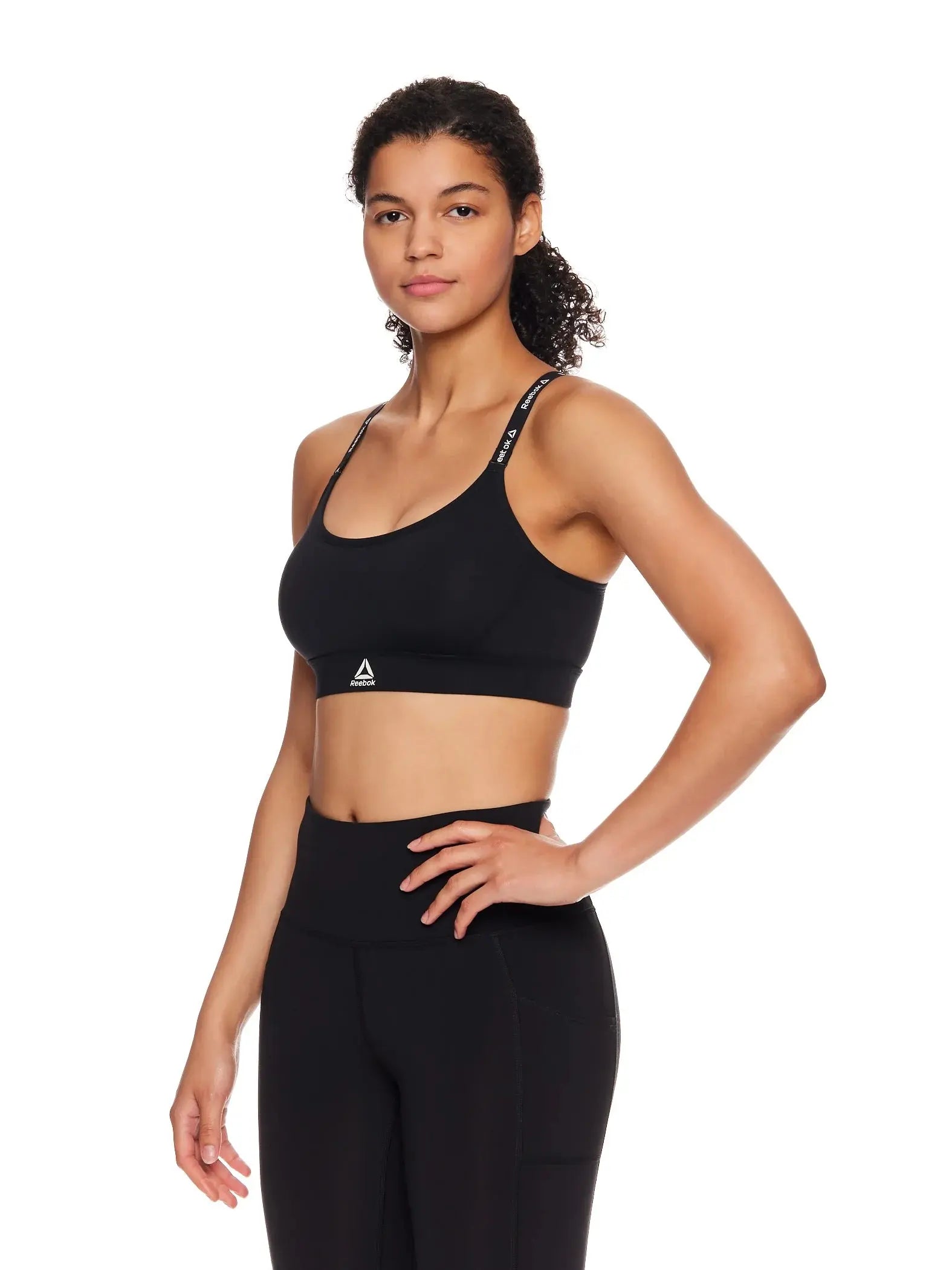 Women'S and Women'S plus Low Impact Favorite Bra with Removable Cups, Sizes XS-4X