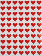 13Mm Red Valentine Heart Stickers – Permanent Heart Labels for Treat Bags, Gift Seals, Cards & Crafts – Easy Peel & Stick - (350 Pack)