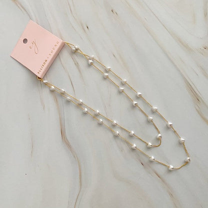 Pearl Heart Long Chain Necklace Shop Style & More | Fresh Looks, Everyday Deals & Free Shipping