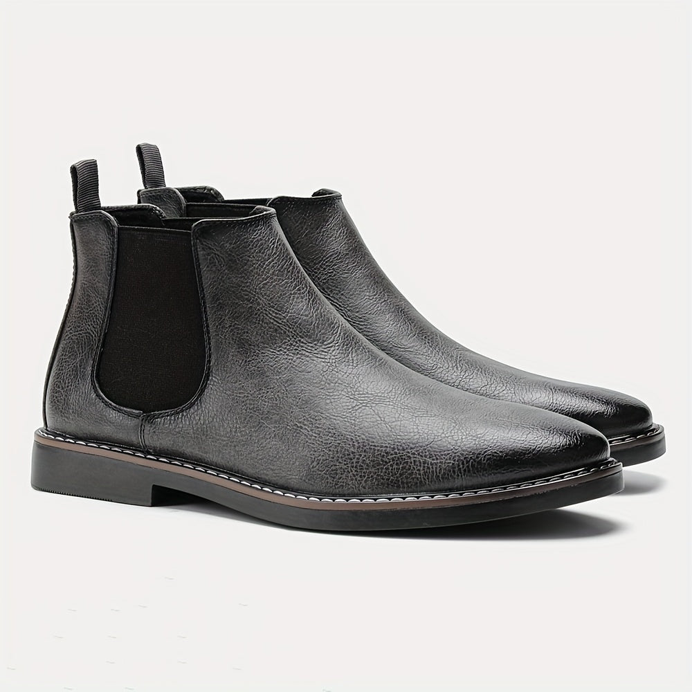 Men'S Chelsea Boots Available in Sizes 40-46, Classic Style Ankle Boots for Casual Wear #KD5232 NovaCart