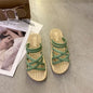 New Style Women's Summer Flat Sandals with Thick Sole