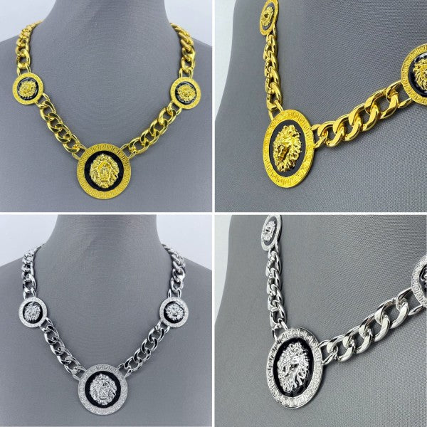 Lion Head Designer Inspired Necklace Shop Style & More | Fresh Looks, Everyday Deals & Free Shipping