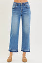 RISEN Full Size Slouchy Cropped  Boyfriend Jeans Plus Size New Era Fashion LLc