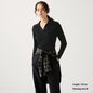 Women’s Ribbed Half-Open Collar Sweater FitiqueFit