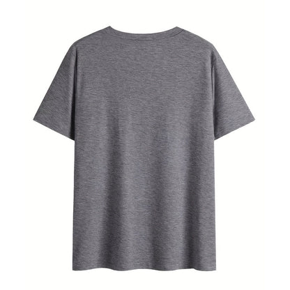 Geometric Mountain & Starry Night Graphic Tee FitiqueFit