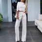 Women's Elegant Solid Color Half Sleeve Short Top FitiqueFit