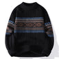 Autumn And Winter Fashion Trend Mock Neck Sweater Men Grayceful LLC