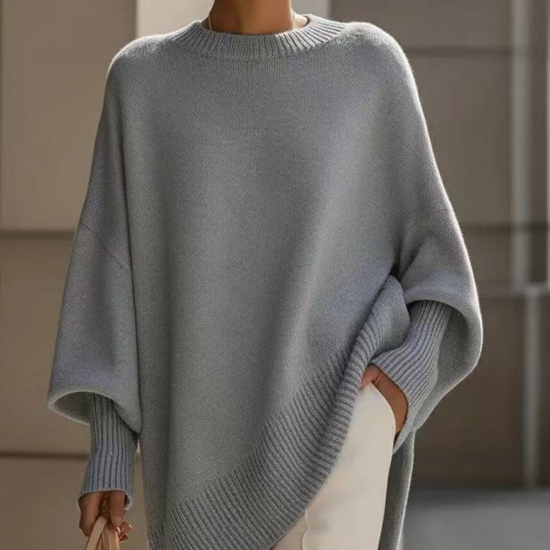 Thick Round Neck Women's Loose All-matching Knitted Pullover Sweater See size chart under “more details” The Fashion Celestial