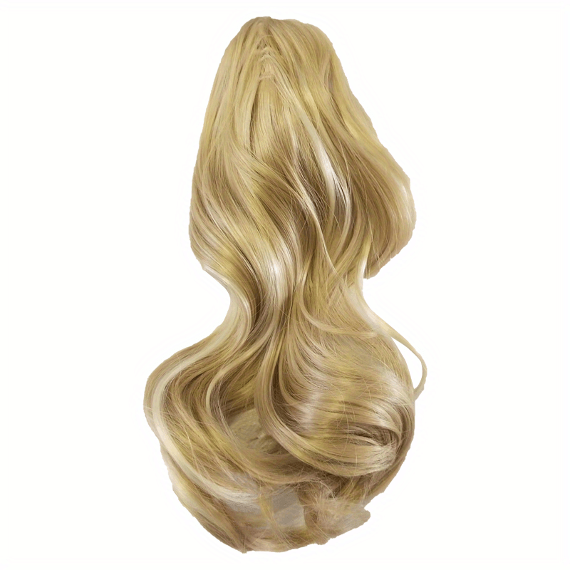 Claw Clip In Body Wave Hair Extensions Long Curly Wavy Ponytail Hair Extensions Synthetic Hair Pieces for Women Girls, Quick Hairstyle, Clip In Hair, Fashionable Wig, Loose Wave, Durable Clipins, Highquality Extensions, Wavy NovaCart