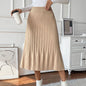 New Pure Color All-matching Slim Fit Women's Skirt Grayceful LLC