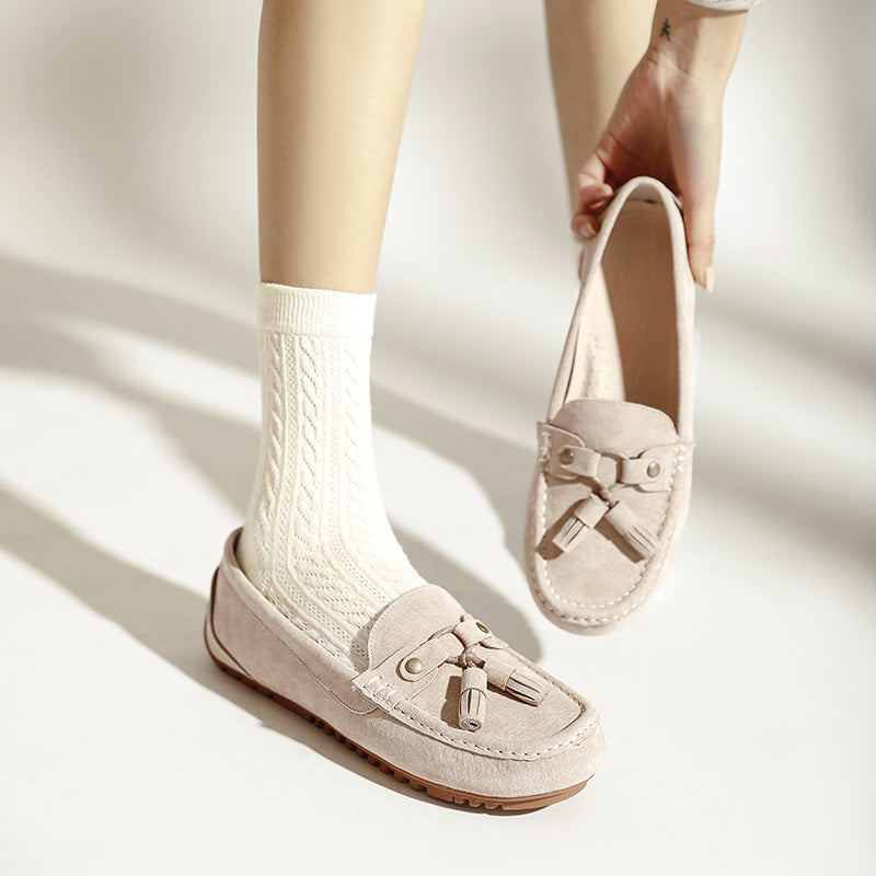 Soft-Bottom Non-Slip Slip-On Loafer Flats — Women’s Easy Comfort Shoes FitiqueFit