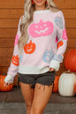 Halloween Pumpkin Crewneck Sweater Shop Style & More | Fresh Looks, Everyday Deals & Free Shipping