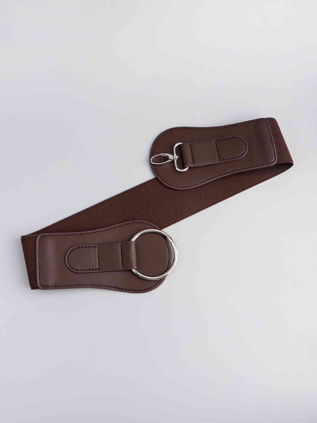 Elegant Fashion PU Elastic Wide Belt – Adjustable Comfort Fit See size chart under “more details” The Fashion Celestial
