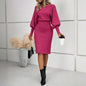 Women’s Lantern Sleeve Bodycon Dress FitiqueFit