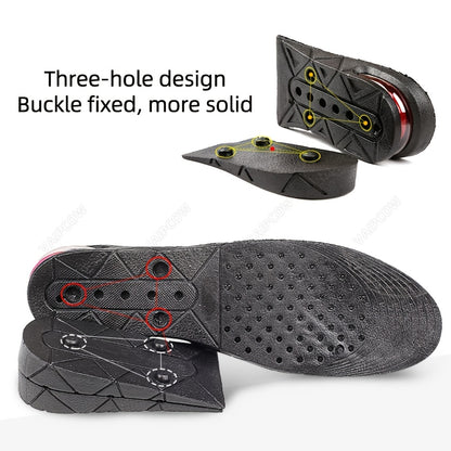 [Height Boost Insole] Adjustable Height Increase Insole | 3-9cm Invisible Shoe Heel Insert, Taller Support Absorbant Foot Pad Cushion NovaCart
