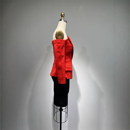 Loose Top Casual Tight Skirt 2 Pieces Suit See size chart under “more details” The Fashion Celestial