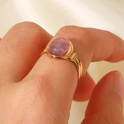 EmberStone Vintage Ring Ivory Embers