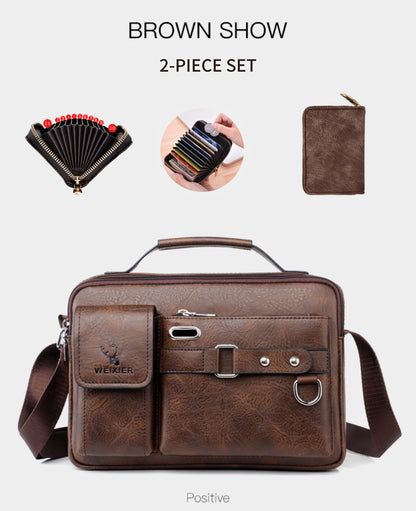 Men's Single-Shoulder Bag, Crossbody Bag, Business Messenger Bag, Shoulder Bag, Handbag, Casual Bag for Men NovaCart