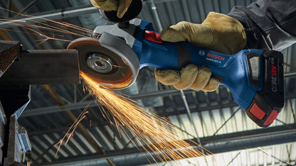 BOSCH GWS18V-8N 18V Brushless 4-1/2 In. Angle Grinder with Slide Switch (Bare Tool) VM Hardware