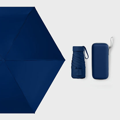 six-rib capsule umbrella, pocket umbrella NovaCart