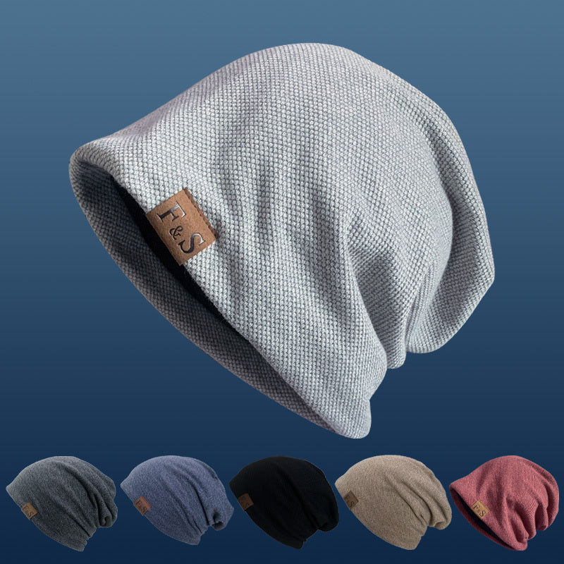 Unisex Beanie | Black, Lightweight, Fabric, Toggle Closure, Urban Style, Ideal for Spring/Fall/Winter NovaCart