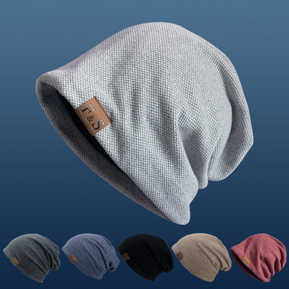 Unisex Beanie | Black, Lightweight, Fabric, Toggle Closure, Urban Style, Ideal for Spring/Fall/Winter NovaCart