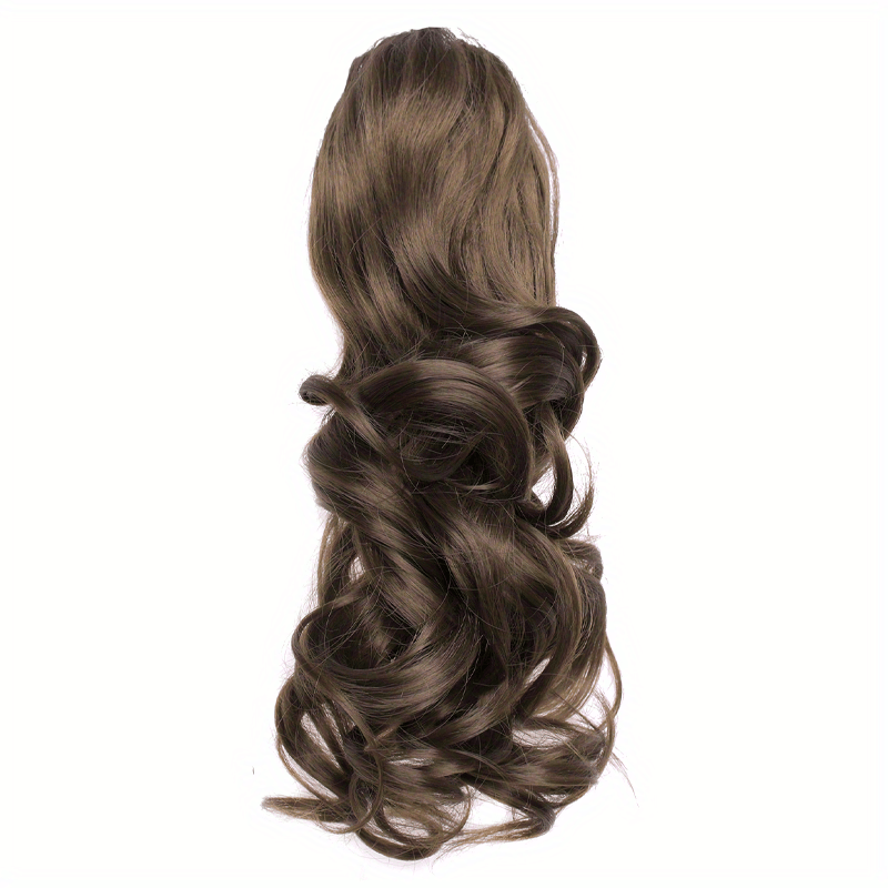 Claw Clip In Body Wave Hair Extensions Long Curly Wavy Ponytail Hair Extensions Synthetic Hair Pieces for Women Girls, Quick Hairstyle, Clip In Hair, Fashionable Wig, Loose Wave, Durable Clipins, Highquality Extensions, Wavy NovaCart