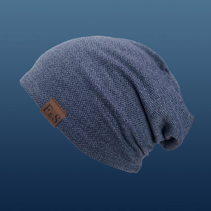 Unisex Beanie | Black, Lightweight, Fabric, Toggle Closure, Urban Style, Ideal for Spring/Fall/Winter NovaCart