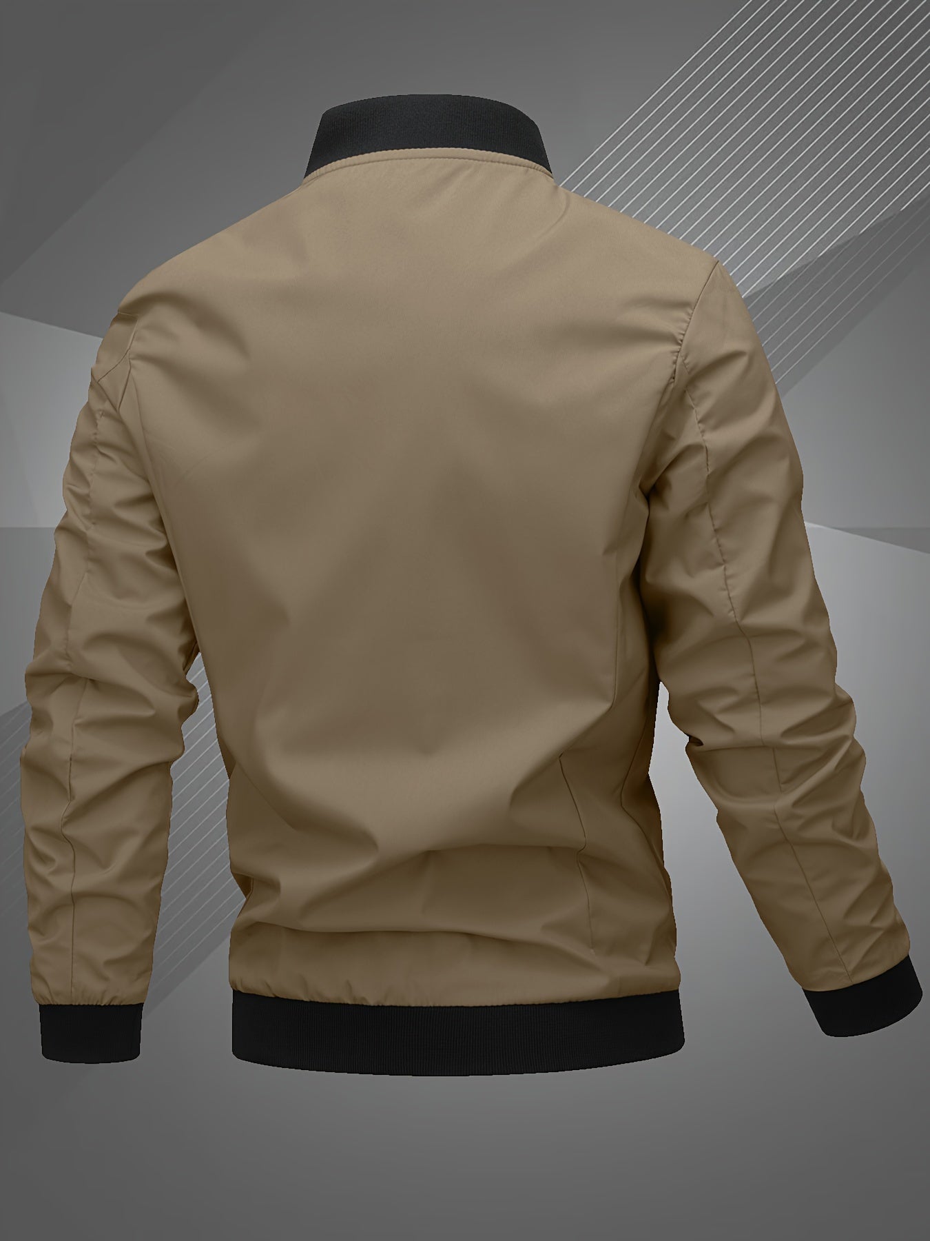 Men'S Letter Embroidered Casual Bomber Jacket, Mens Winter Jackets And Coats, Fridays Items, Mens Gifts Ideas, Gifts for Men, Thermal Wear for Men, Christmas Gifts, Suitable for Everyday Life, Home, Outdoor, Work, And Leisure NovaCart