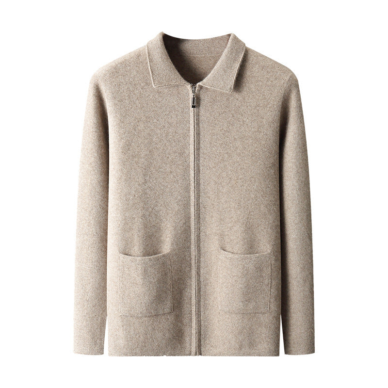 New Men's Cardigan Long Sleeve Sweater Coat Grayceful LLC