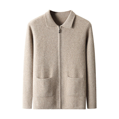 New Men's Cardigan Long Sleeve Sweater Coat Grayceful LLC