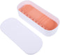 Makeup Brush Cleaner Box Makeup Tools Organizer Brush Holder Drying Rack Safe Material White