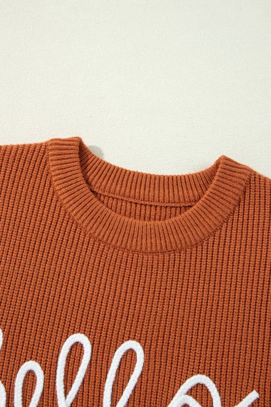 Hello Pumpkin Crewneck Sweater Shop Style & More | Fresh Looks, Everyday Deals & Free Shipping