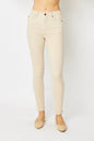 Judy Blue Full Size Garment Dyed Tummy Control Skinny Jeans New Era Fashion LLc
