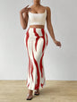 Popular Women's Dress With Zebra Pattern Tight Fitting High Waisted Fish Tail Fashion Skirt Grayceful LLC